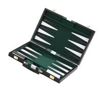 our fave Premium Rolls Up Backgammon Board PU Leather Game Mat Foldable Design for Camping and Social Gatherings Foldable with Rules Guide