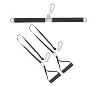 our fave Pull Down Rod Homes Gym Pulley Cable Machine Attachment with Strap and Handle Back Strength Workout Handle Fitness Pull Down Rod