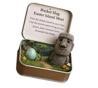 our fave Rabbits Embracing a Box Wonderful Easter Gift Holders and Desktop Decoration Items Home Holiday Decoration