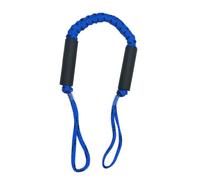our fave Shoreline Mooring Rope | Elastic Boat Line with Sleeved Midsection, Blue Dock Cord for Harbor Landing Needs, Eye Ends Simplify Small Vessel