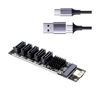 our fave Speed 5Gbps USB3.0 to 5 SATA3 Ports Converter JMS580 JM575 Chip for Hard Drive Desktop Hard Drive Expander