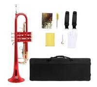 our fave Standard Trumpet with Storage Case Brass Student Trumpet Professional Instruments for Beginner or Advanced Student