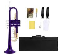 our fave Standard Trumpet with Storage Case Brass Student Trumpet Professional Instruments for Beginner or Advanced Student