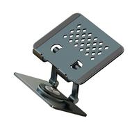 our fave Stylish Metal Stand Foldable & Adjustable Tablets Stand For 4-12.9inch Phones And Tablets Flexible Holder NonSlip Silicone Grip