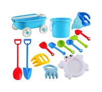 our fave Time Water Play 14 Pack with Shovels for Sand Pool Fun Toddler Beach Bath Toy with Tools