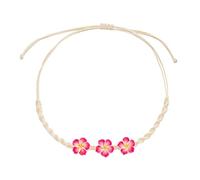 our fave Tropicals Necklace Handcraft Soft Clay Blossoms Jewelry Portable Designs Accessory for Daily Outings and Festivals Tropicals Beach Jewelry