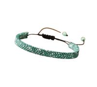 our fave Unique Adjustable Beaded Geometric Shape Detail Wristlet Creative Gift Fashion Accessory Shape Flat Bead Jewelry