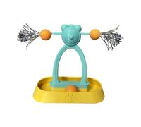 our fave Whirling Sphere Pet Toy for Housecats Powerful Substance Plan Promotes Dynamic Existing Interaction Participatory Puss Dolls with Sphere