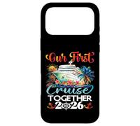 Our First Cruise 2026 Together Cute Matching Couples Cruise Case for iPhone 17 Pro Max