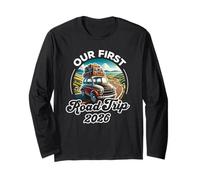Our First Road Trip 2026, Family Vacation Trip, Summer Vacay Long Sleeve T-Shirt