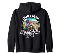 Our First Road Trip 2026, Family Vacation Trip, Summer Vacay Zip Hoodie