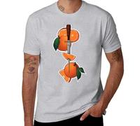 Our Flag Means Death Jim Knife and Oranges T-Shirt Korean Fashion Blank t Shirts Black t Shirts Men Clothing Grey 3XL