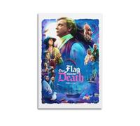 Our Flag Means Death Movie Canvas Poster Room Decor Aesthetic Poster Artistic Poster for Bedroom Living Room Walls 20x30inch(50x75cm) Unframe-Style