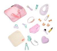 Our Generation- 18-Inch Doll Accessories - Pet Care Set - Dog Plush Carrier - Pretend Play 3+ Years- Happy Puppies
