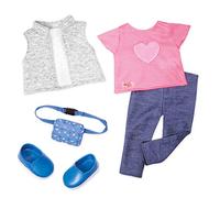Our Generation 70.30394Z Trendy Traveler Toy Accessories Outfit, for A 18 inch / 46 cm Doll