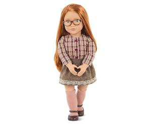 Our Generation 70.31078 April 46 cm Fashion Doll, Auburn, 18 inch