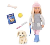 Our Generation 70.31242Z Meagan Doll & Pet Toy, 18 inch / 46 cm Doll