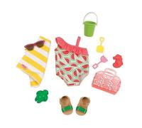 Our Generation BD30241 Slice Of Fun Doll Outfit Clothes, Watermelon