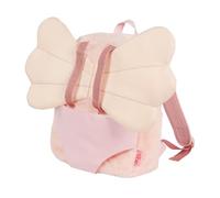 Our Generation - Be Magical Doll Carrier Backpack - 18-Inch Doll Carrier with Adjustable Straps - Kids' Backpack in Pink - Soft Faux Fur & Fairy Wings - Travel Accessories for Children 3 Years+