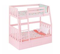 Our Generation Bunk Beds for 18 Dolls Pink Dream Bunks