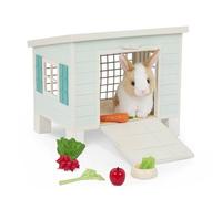 Our Generation Bunny Hutch Playset with Plush Rabbit for 18-Inch Dolls