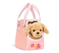 Our Generation Cocker Spaniel Pup with Bag and Accessories, 6-Inch Size