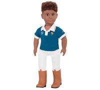 Our Generation Doll by Battat- Tyler 18"" Boy Regular Non-Posable Equestrian Horse Riding Doll- for Ages 3 & Up