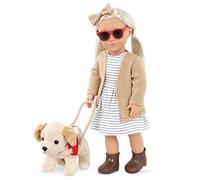 Our Generation Doll with Pet Dog - Guide Dog, Marlow & Golden Lab