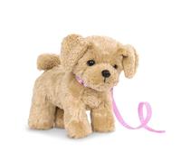 Our Generation Goldendoodle Pup Plush Pet with Posable Legs, 6-Inch Dog