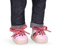 Our Generation Light Up Pink & White Sneakers