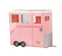 Our Generation - Mane Attraction Horse Trailer - Equestrian Set - Grooming Toy - 18-Inch Doll Accessories - Pretend Play - Toy for Kids 3 Years +