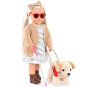Our Generation Marlow With Service Dog 18 Inch Doll