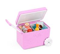 Our Generation - 18-inch Doll Accessories - Rolling Cooler with Wheels - Pretend Food Toys - Imaginative Play - Kids Ages 3 Years & Older - OG Camping Cooler