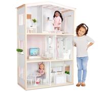 Our Generation - OG Sweet Home - Dollhouse Playset - 18-Inch Doll Accessories - Movable Furniture-Pieces - Bedroom, Kitchen, Bathroom & More - Pretend Play Toy for Kids 3 Years +