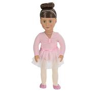 Our Generation Sydney Lee Fashion Doll, 46 cm Poseable Ballerina Doll & Storybook Includes two Complete Outfits and Various Items, Kids Play Doll For ages 3+