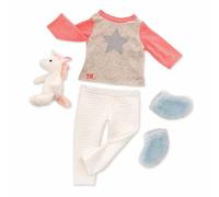 Our Generation Unicorn Wishes PJ Dolls Outfit