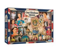 Our Glorious Queen by Robert Opie 1000 Piece Gibsons Jigsaw