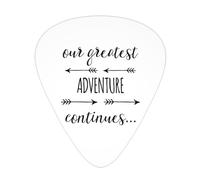 Our Greatest Adventure Guitar Picks Plectrums For Guitar Bass 12 Pack