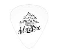 Our Greatest Adventure Guitar Picks Plectrums For Guitar Bass 12 Pack