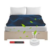 Our grounding Bed mat, by reconnecting You to The Earth's Energy, is Believed to Restore Electrical Balance Through grounding Therapy. Regular mat use May Naturally aid Recovery (54 * 78)