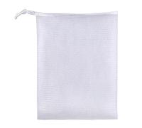 Our handcrafted soap foam net mesh soap bags will give you a rich and long-lasting shower time mesh bag