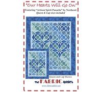 Our Hearts Will Go On Quilt Pattern by The Fabric Addict