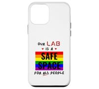 Our Lab Is A Safe Space For All People - Gay Pride Science Case for iPhone 12 mini