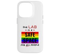 Our Lab Is A Safe Space For All People - Gay Pride Science Case for iPhone 14 Pro