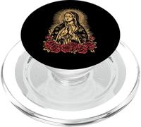 Our Lady De Guadalupe Sant Mary For Christians, Catholics PopSockets PopGrip for MagSafe