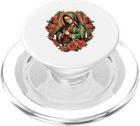 Our Lady De Guadalupe Sant Mary For Christians, Catholics PopSockets PopGrip for MagSafe