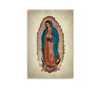 Our Lady from Guadalupe, Guadalupe from The Virgin, And Virgin Guadalupe Pictures Poster Wall Art Poster Gift For Friend Bed Room Living Room Decor Modern Aesthetic Poster Decorative Painting Canvas