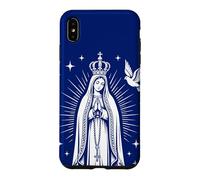 Our Lady of Fatima Blessed Mother Mary Catholic Queen Case for iPhone XS Max