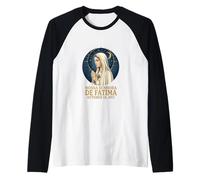 Our Lady of Fatima Marian Catholic Raglan Baseball Tee