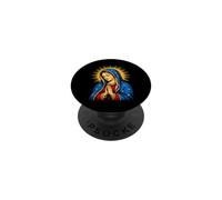 Our Lady of Guadalupe Catholic Marian Prayer Sacred Icon PopSockets Adhesive PopGrip